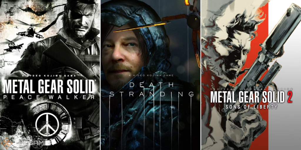 The best games developed by Hideo Kojima 1