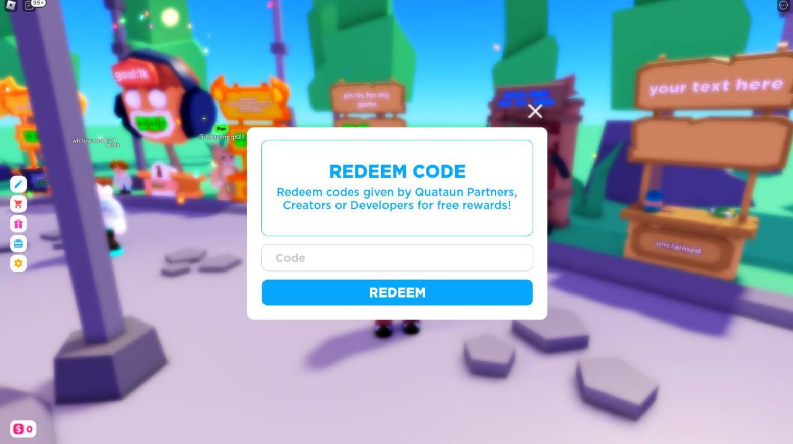 List of PLS Donate codes in Roblox 2024 3